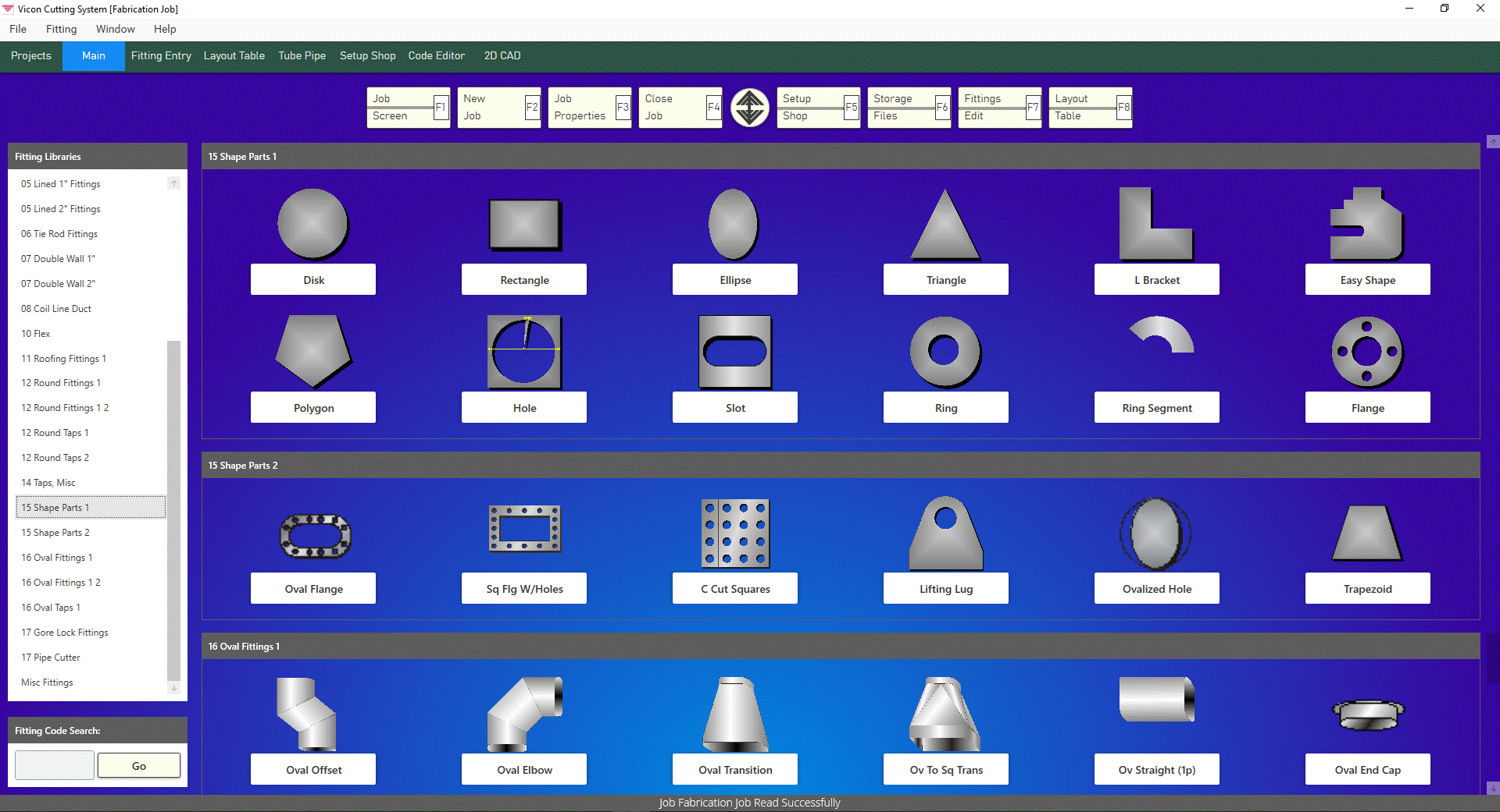 Vicon Software Main Screen